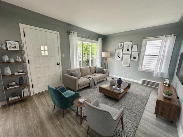 2360 Harvard Road Berkley, MI 48072 - Photo 11 of 54 Staged Living Room
