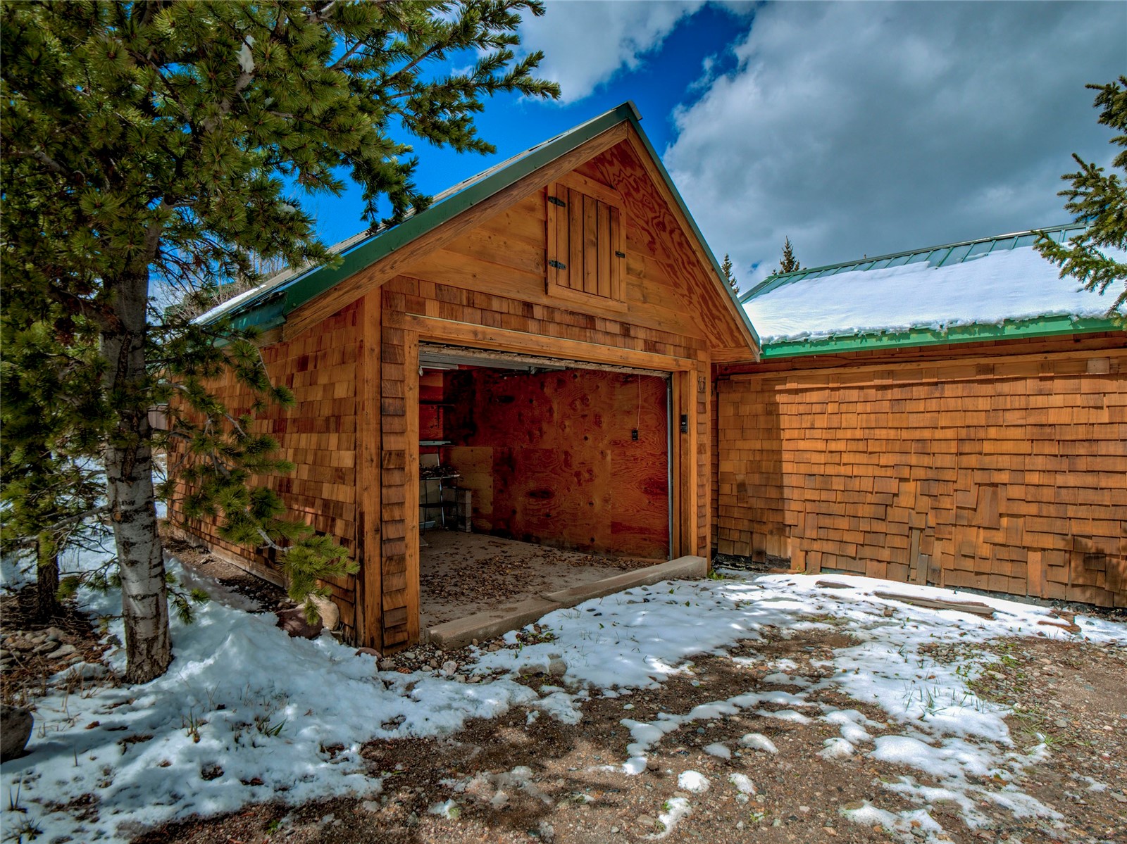 46 Singleton Road Alma, CO 80420 - Photo 43 of 50 a view of a house with a small yard