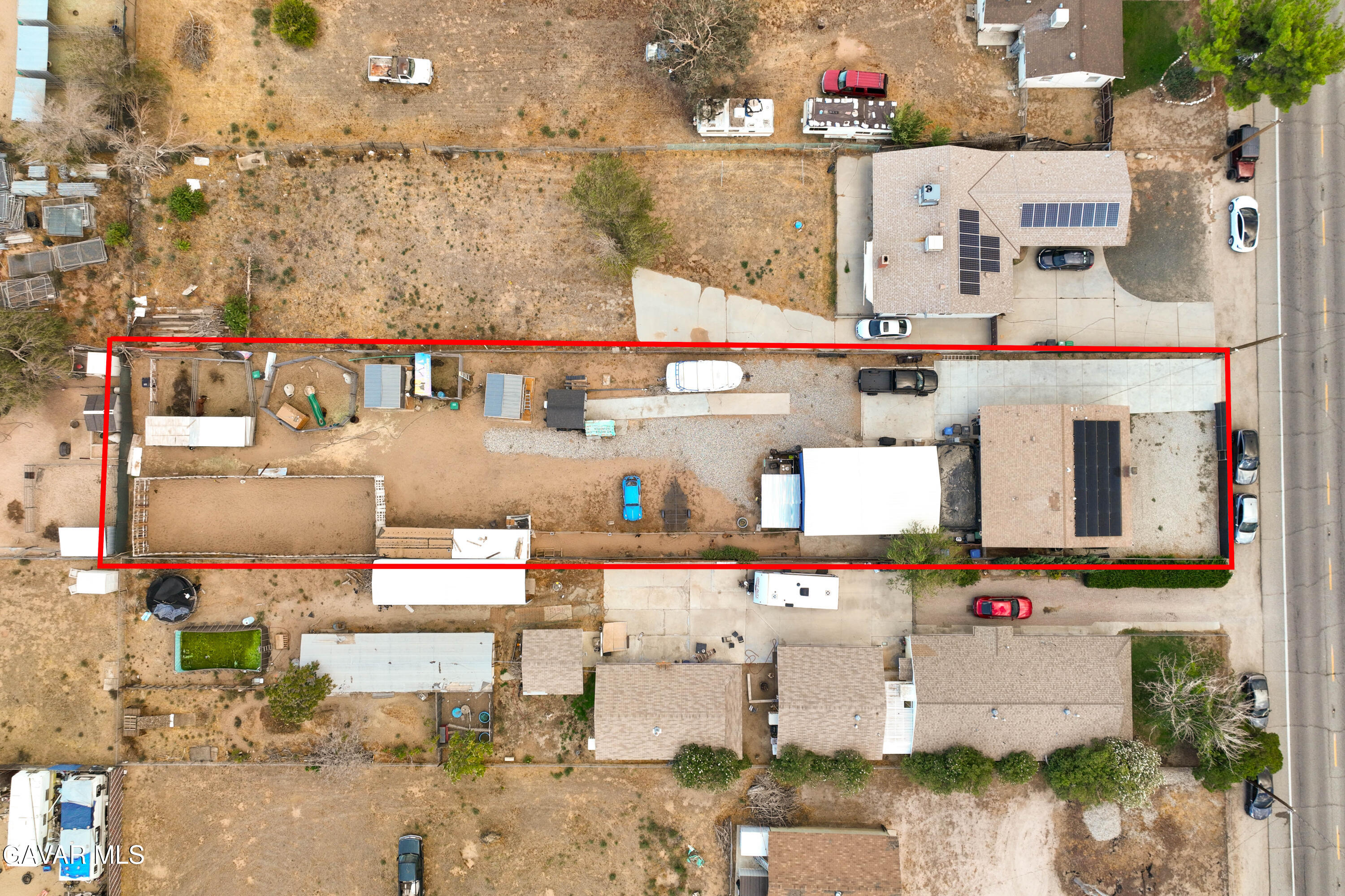 5237 West Ave L8 Lancaster, CA 93536 - Photo 3 of 38 an aerial view of tennis court