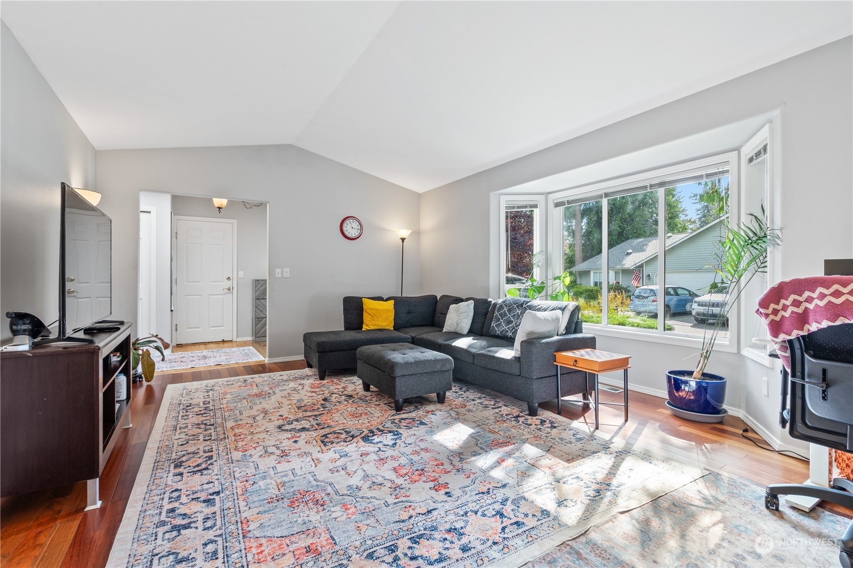 19318 2nd Drive Southeast, Unit B Bothell, WA 98012 - Photo 7 of 28 a living room with furniture and a large window
