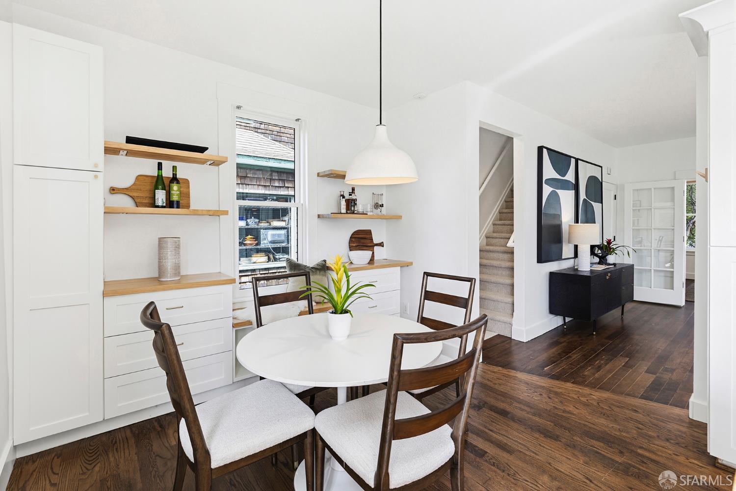 1610 Oregon Street Berkeley, CA 94703 - Photo 21 of 68 a view of a dining room with furniture and wooden floor