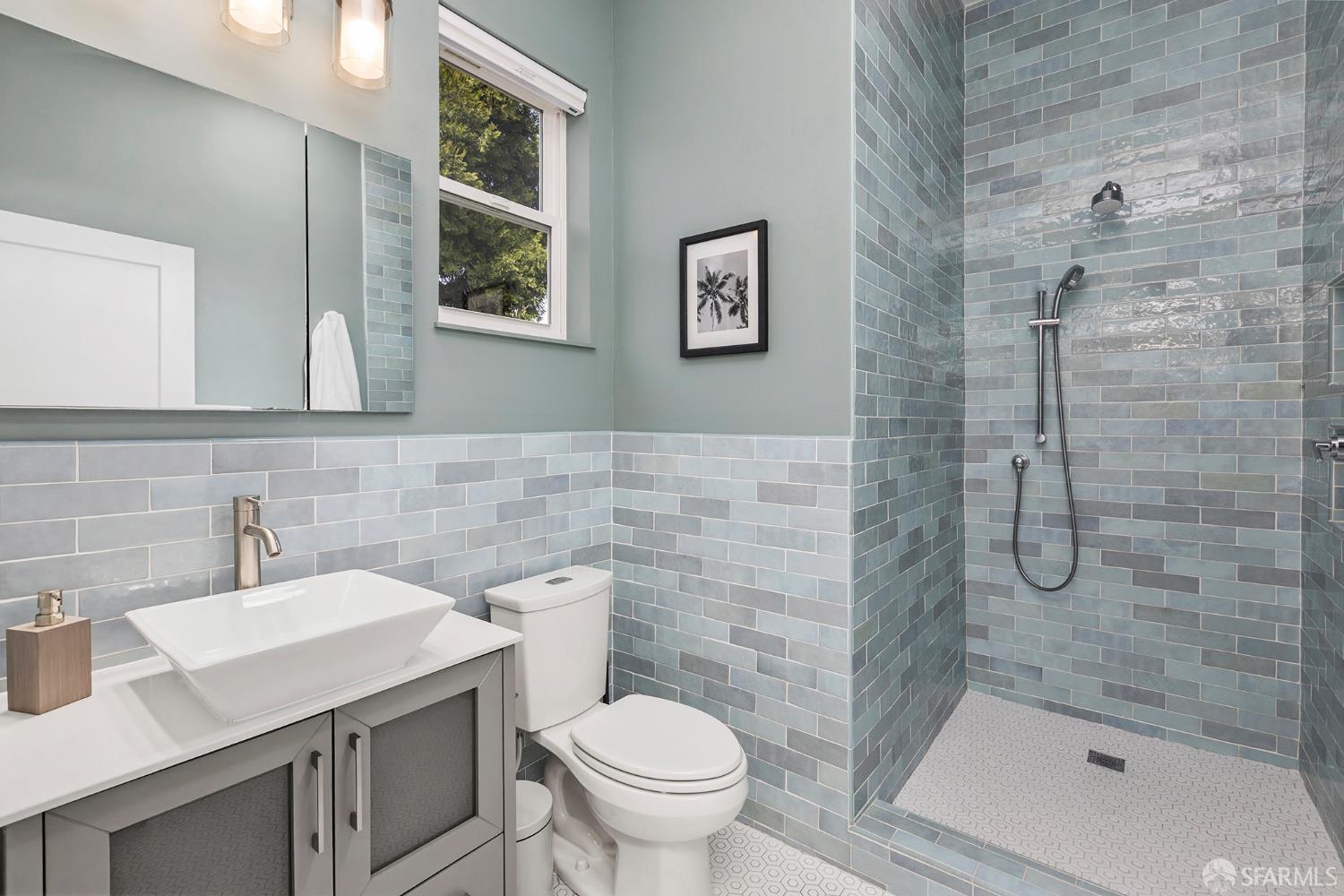 1610 Oregon Street Berkeley, CA 94703 - Photo 45 of 68 a bathroom with a sink toilet and shower