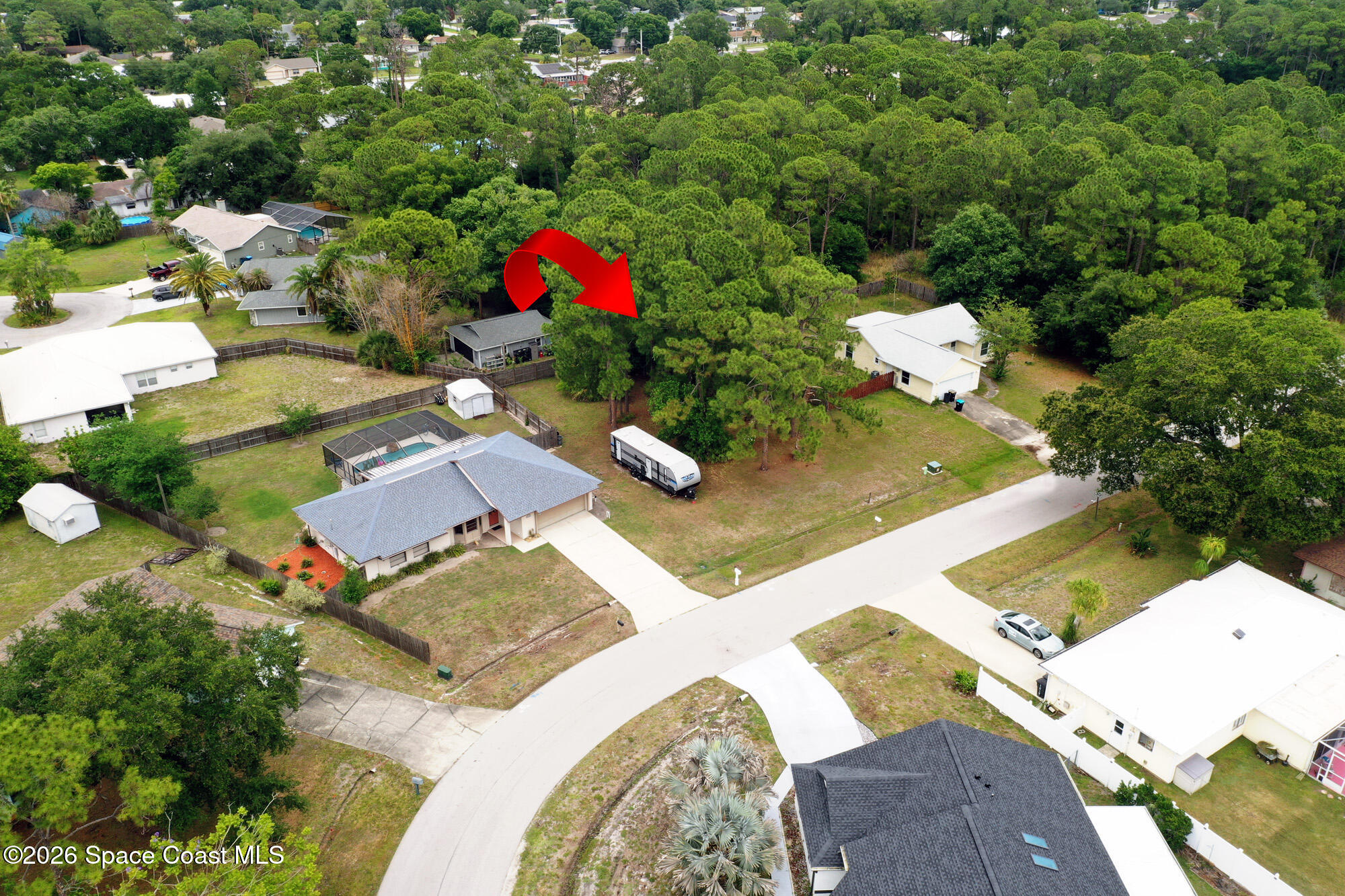 1220 Stadt Road Northwest Palm Bay, FL 32907 - Photo 1 of 9 Aerial