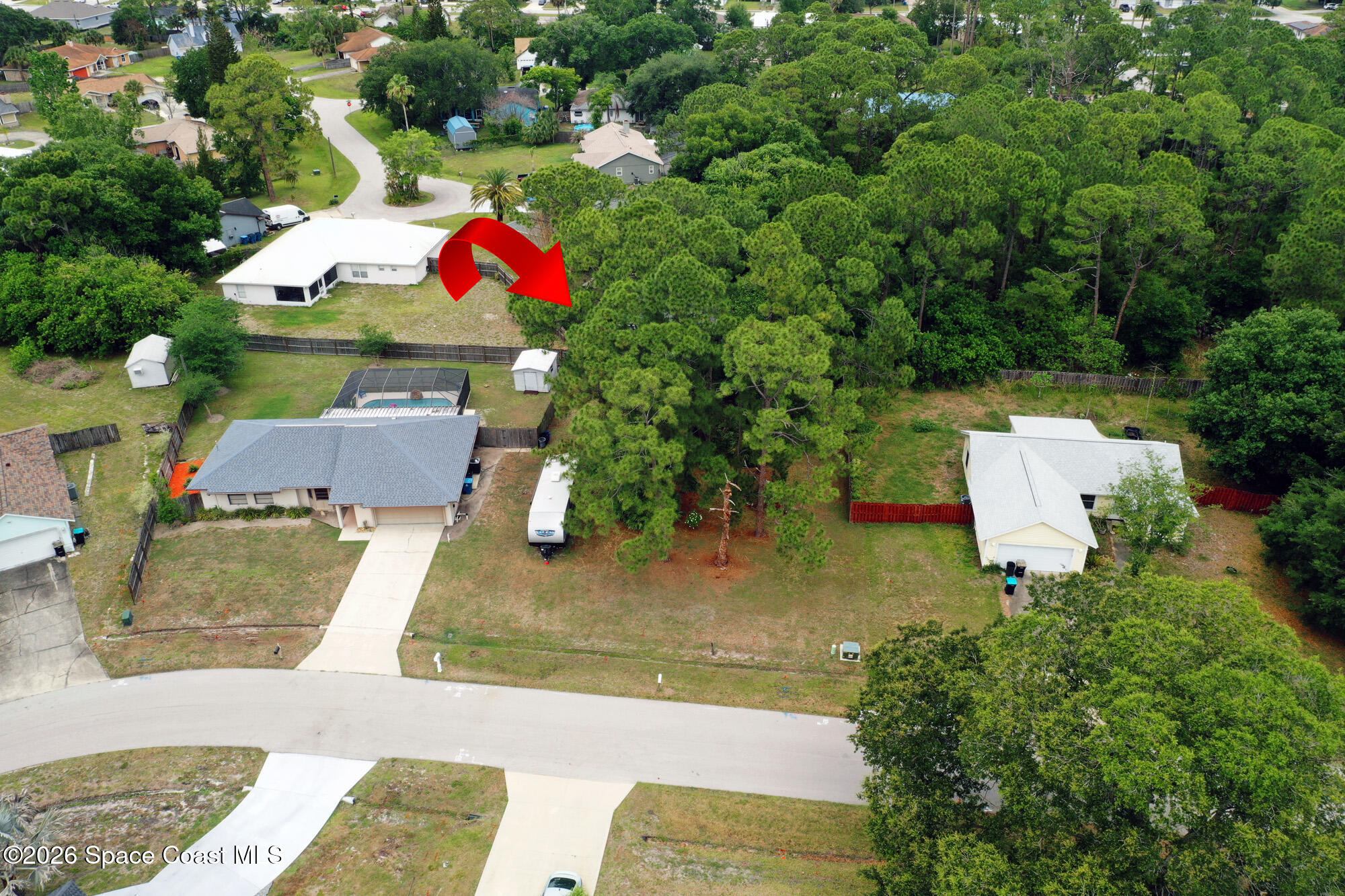 1220 Stadt Road Northwest Palm Bay, FL 32907 - Photo 2 of 9 Aerial