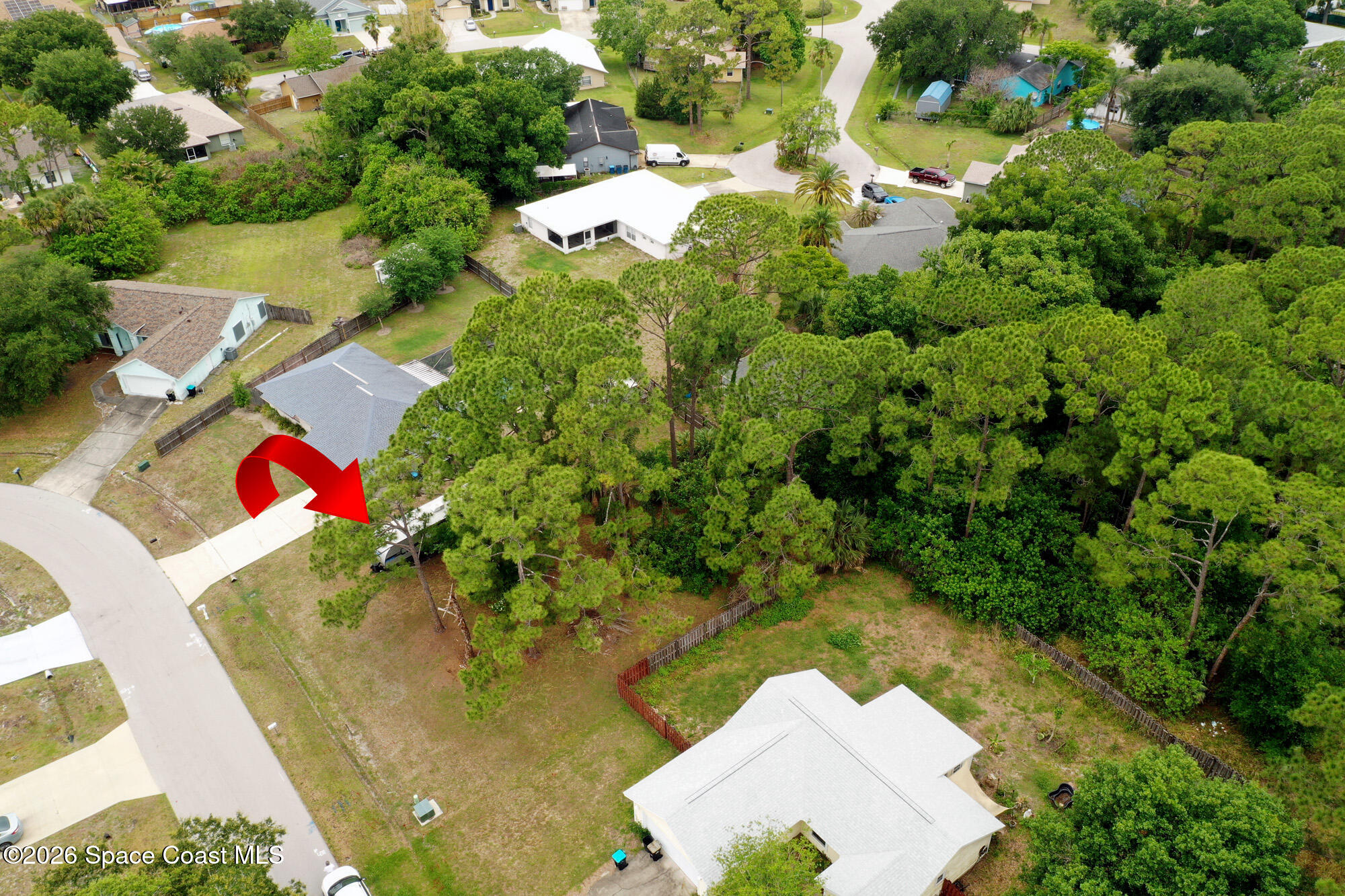 1220 Stadt Road Northwest Palm Bay, FL 32907 - Photo 3 of 9 Aerial