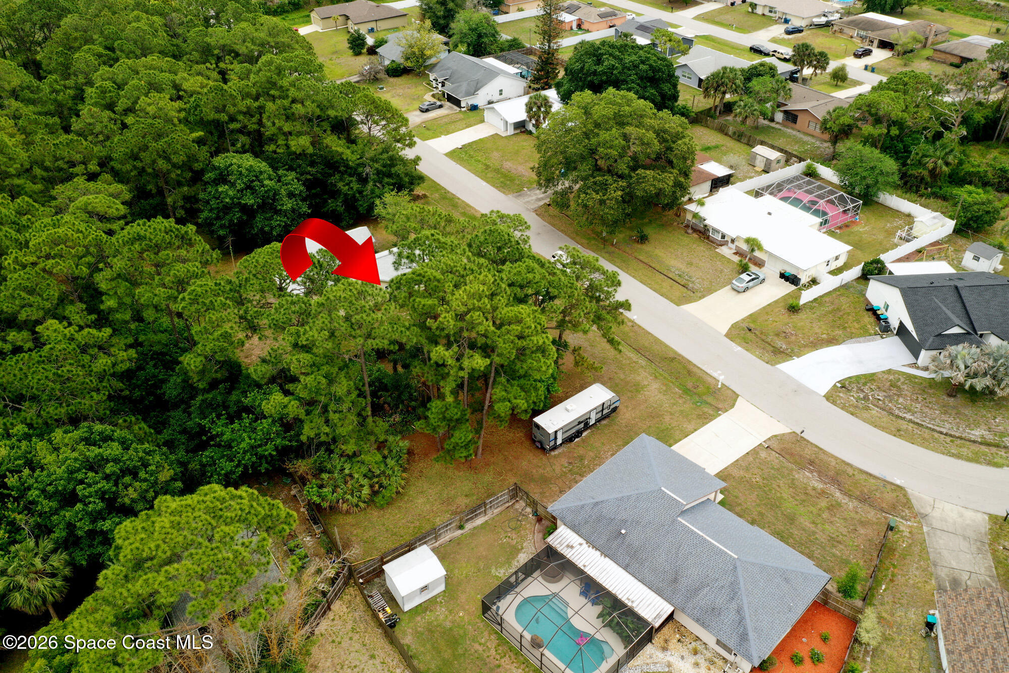 1220 Stadt Road Northwest Palm Bay, FL 32907 - Photo 4 of 9 Aerial