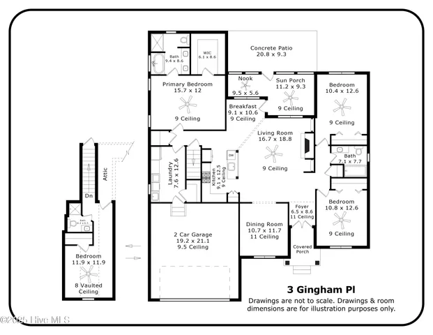 $499,900 | 3 Gingham Place, Pinehurst, NC 28374