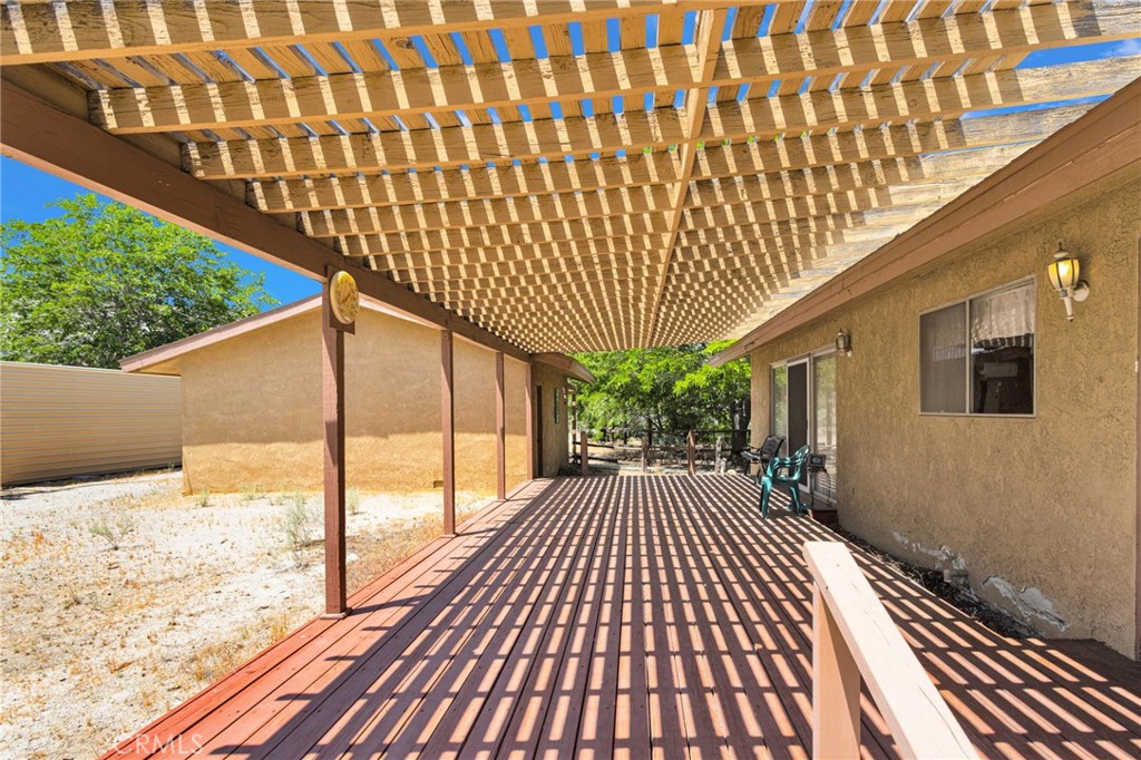 5500 Oil Well Road Phelan, CA 92371 - Photo 42 of 65 a view of balcony with wooden floor