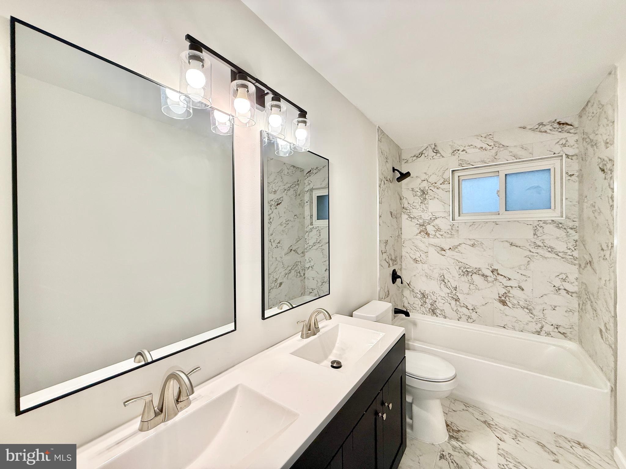 4 Altair Court Sewell, NJ 08080 - Photo 10 of 22 Upper level full bath, new floors, vanity & toilet