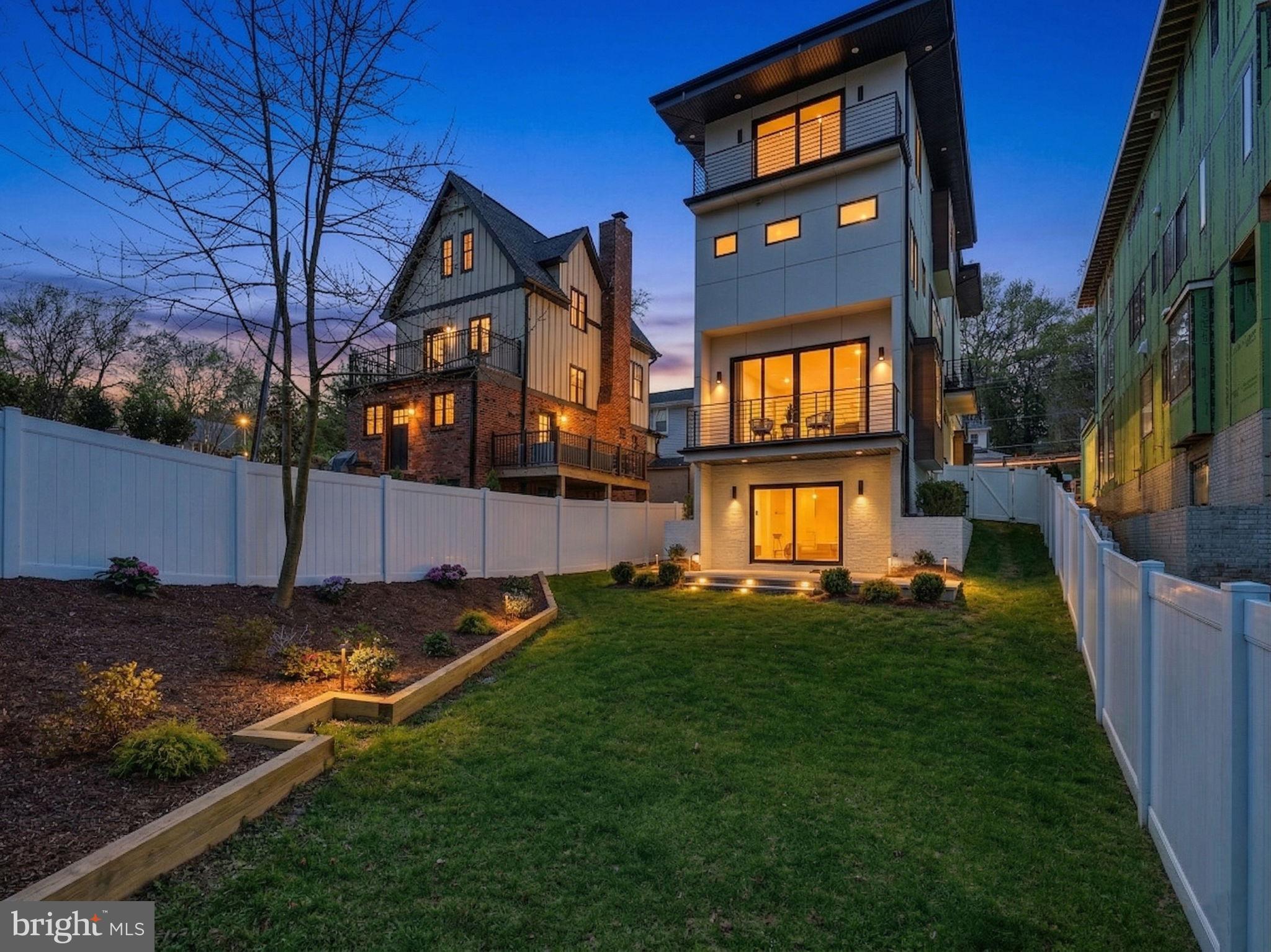 2211 Military Road Arlington, VA 22207 - Photo 5 of 107 Modern elegance meets serene landscaping.