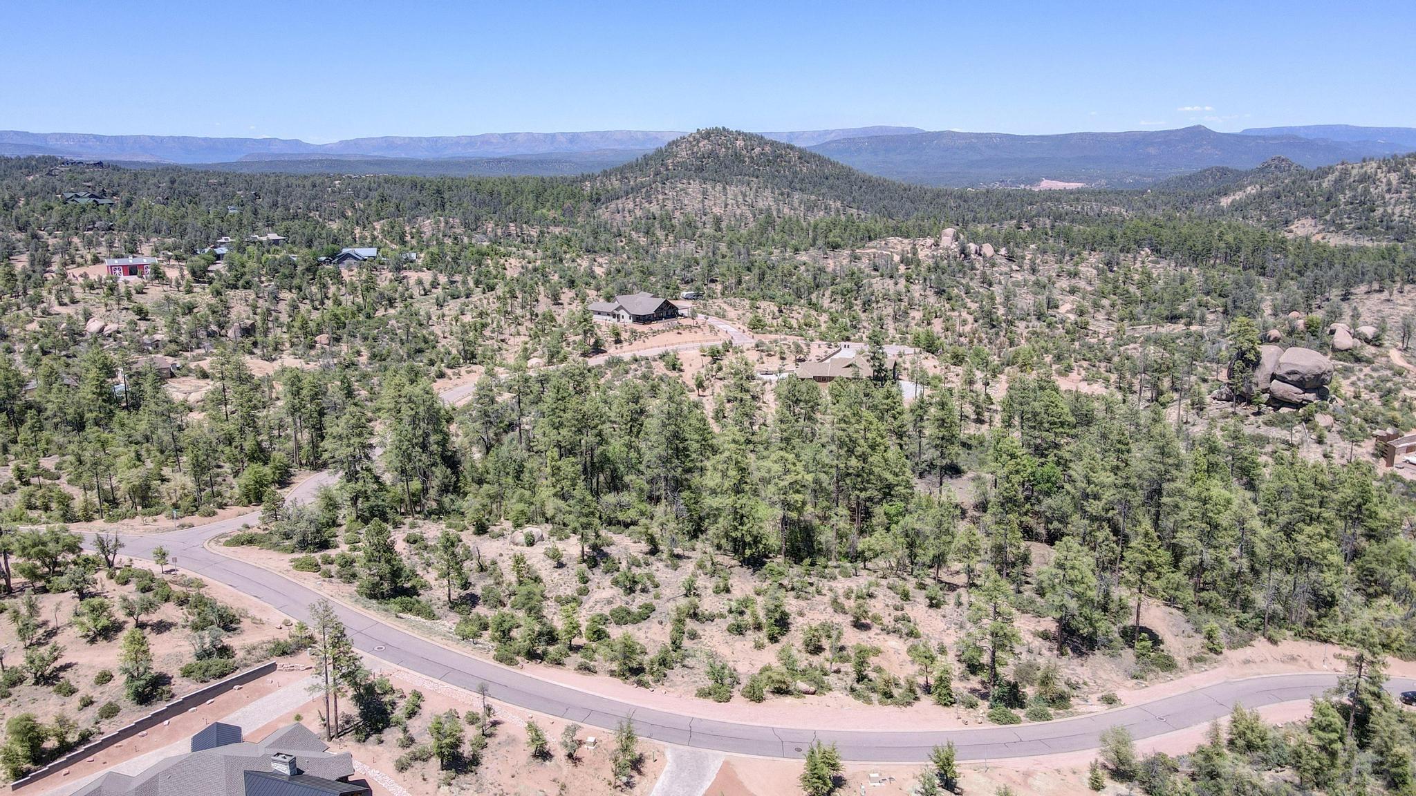 -- East Phoenix Street Payson, AZ 85541 - Photo 13 of 17 an aerial view of mountain with trees