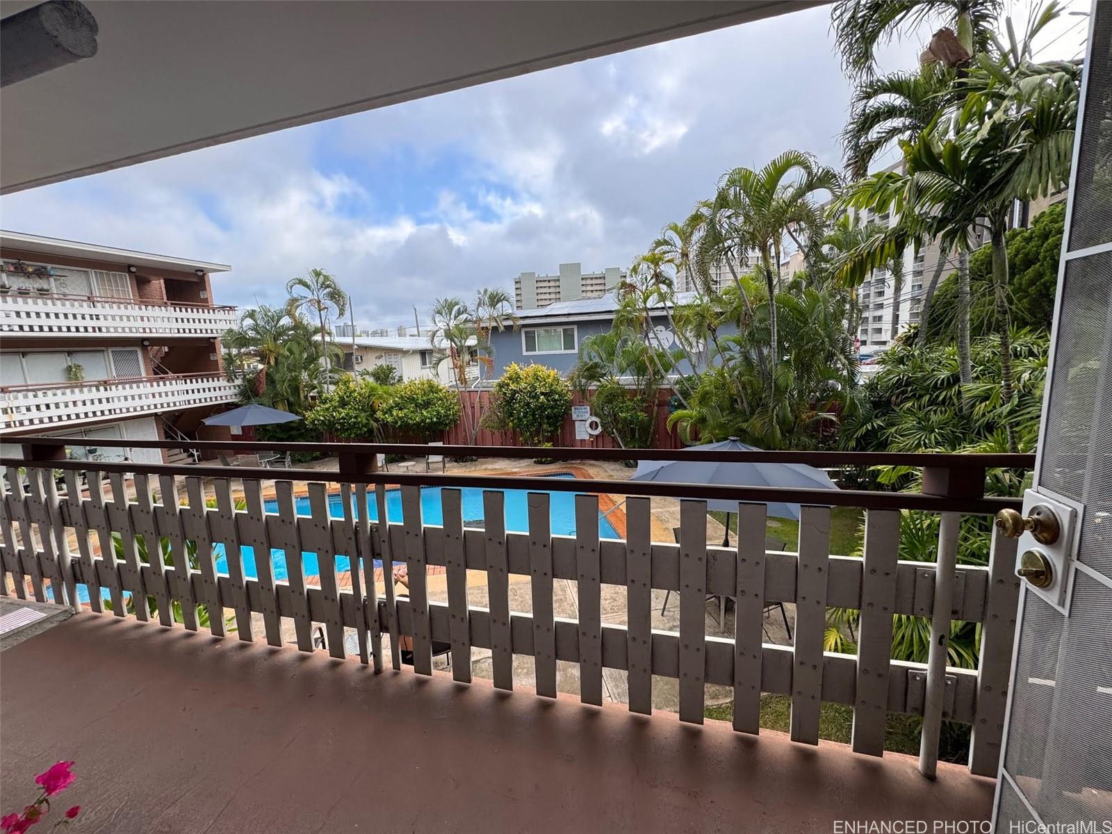 1427 Alexander Street, Unit 202 Honolulu, HI 96822 - Photo 13 of 16 Picture before being enhanced