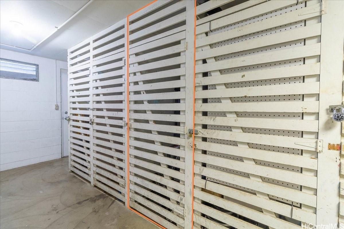 1427 Alexander Street, Unit 202 Honolulu, HI 96822 - Photo 7 of 16 Picture of what the storage area looks like. This units storage number is 12