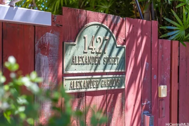 a sign that is on a wooden wall