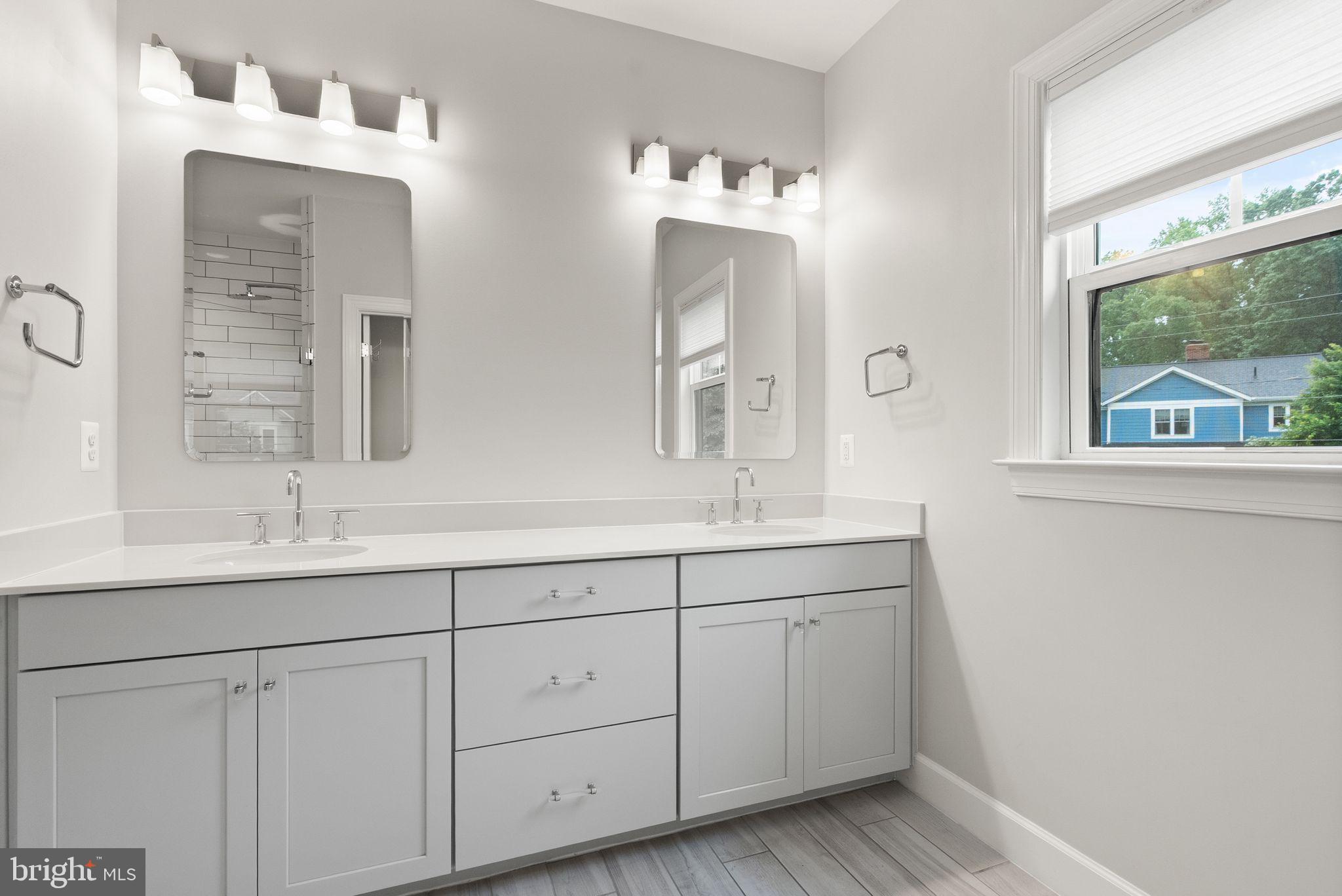 7101 27th Road North Arlington, VA 22213 - Photo 33 of 51 Primary bath double vanity