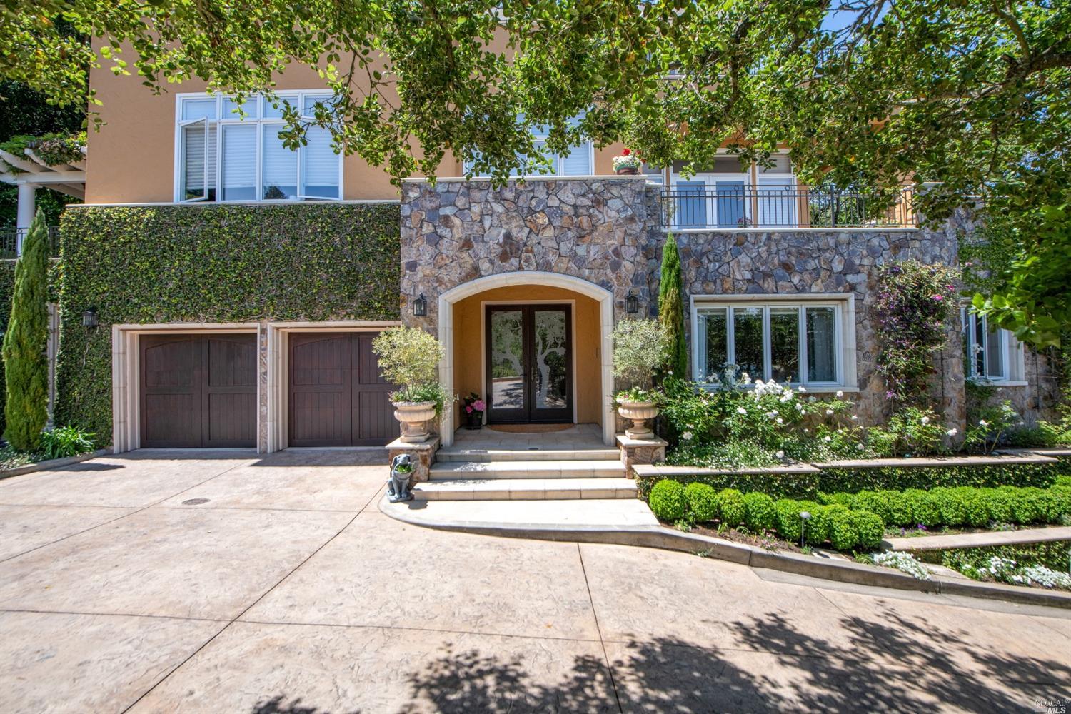 373 Sausalito Boulevard Sausalito, CA 94965 - Photo 1 of 1 a front view of a house with garage