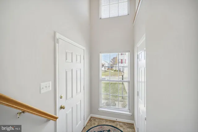 a view of front door