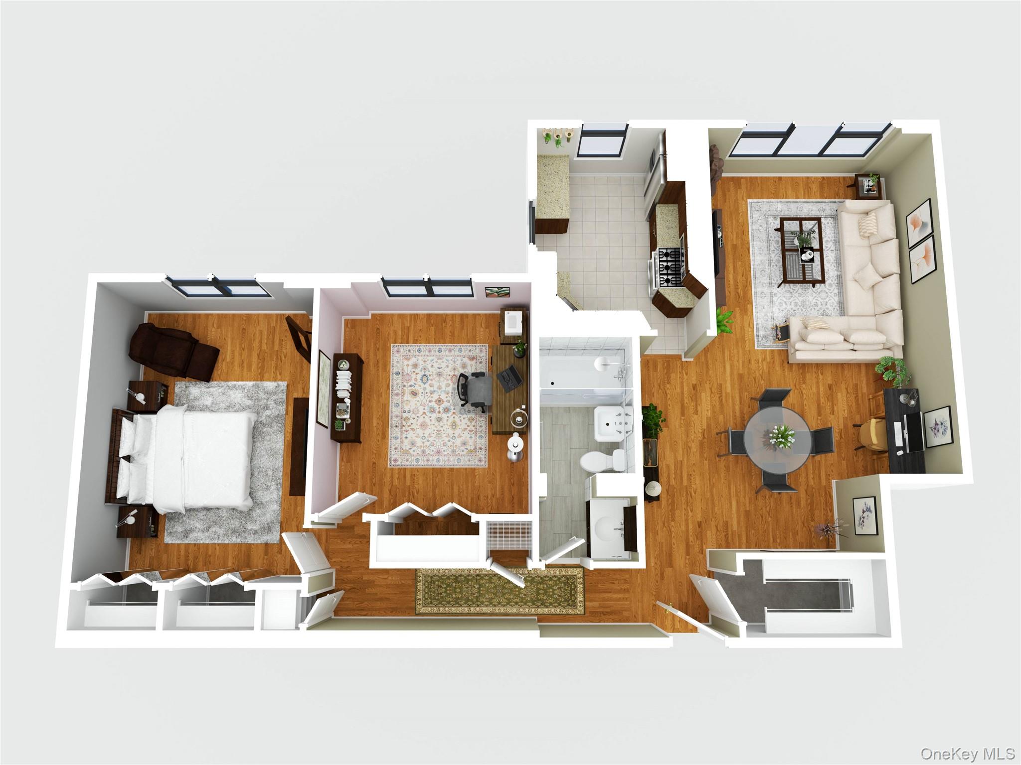 18-35 Corporal Kennedy Street, Unit 2B Queens, NY 11360 - Photo 25 of 25 view of hall way with furniture