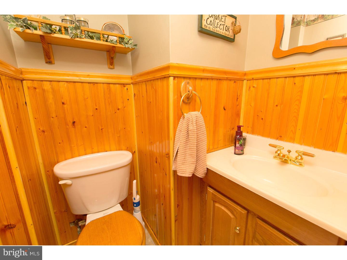 8610 Bridle Road Philadelphia, PA 19115 - Photo 12 of 25 a bathroom with a sink a toilet and shower curtain