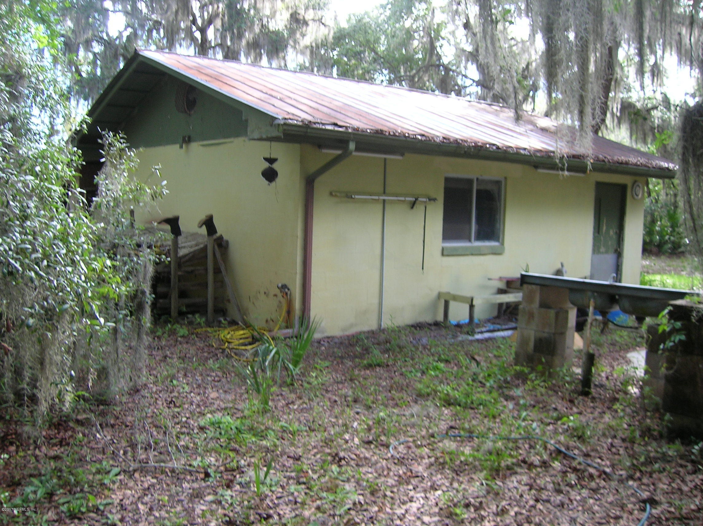 278 Union Camp Road Crescent City, FL 32112 - Photo 27 of 46 Back of Garage
