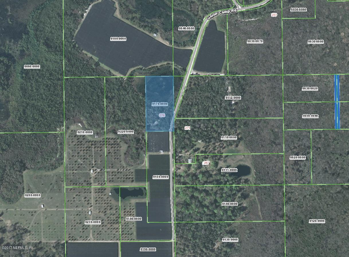 278 Union Camp Road Crescent City, FL 32112 - Photo 3 of 46 Aerial