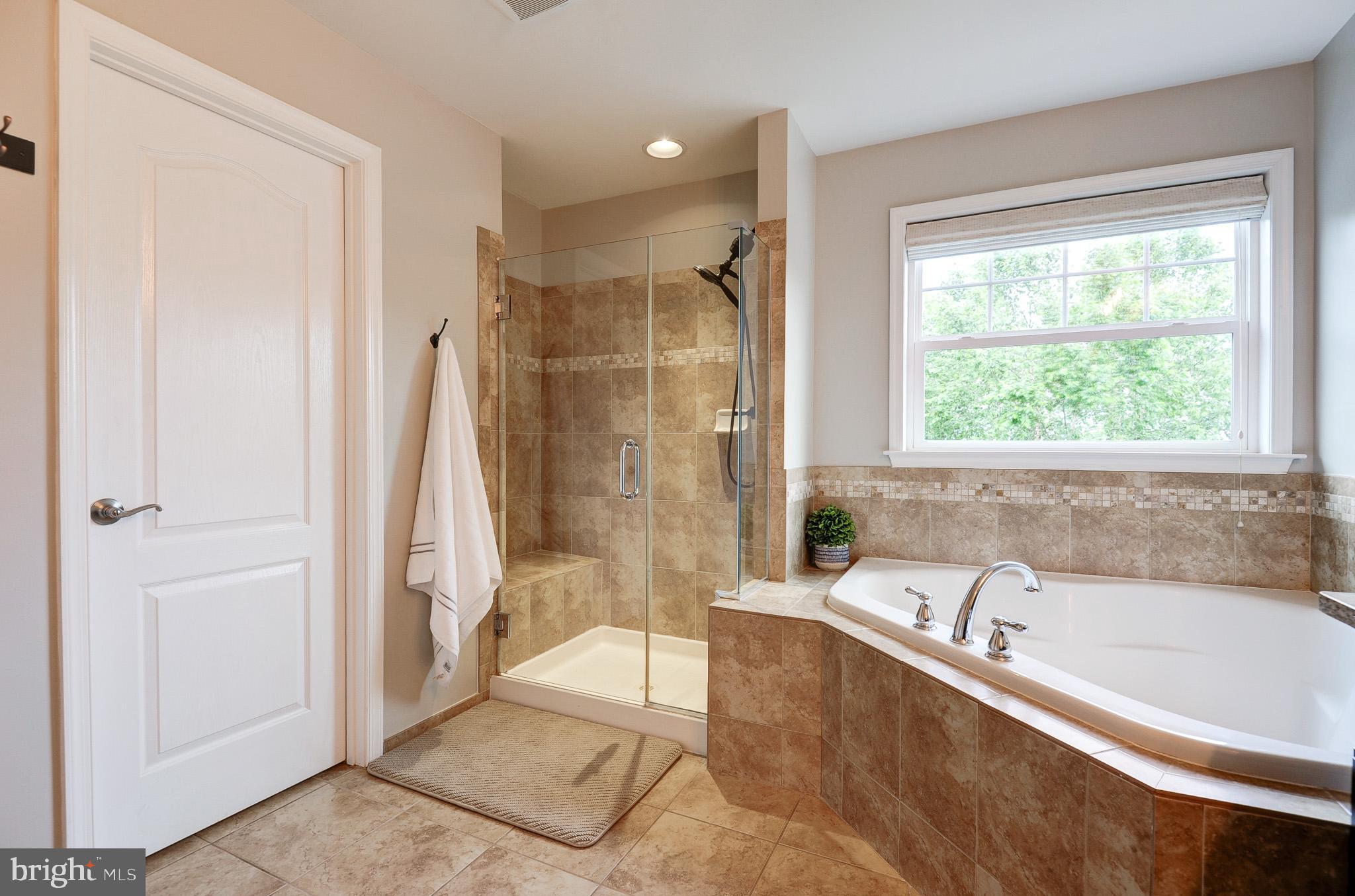 23372 Minerva Drive Brambleton, VA 20148 - Photo 32 of 61 a spacious bathroom with a bathtub and a shower