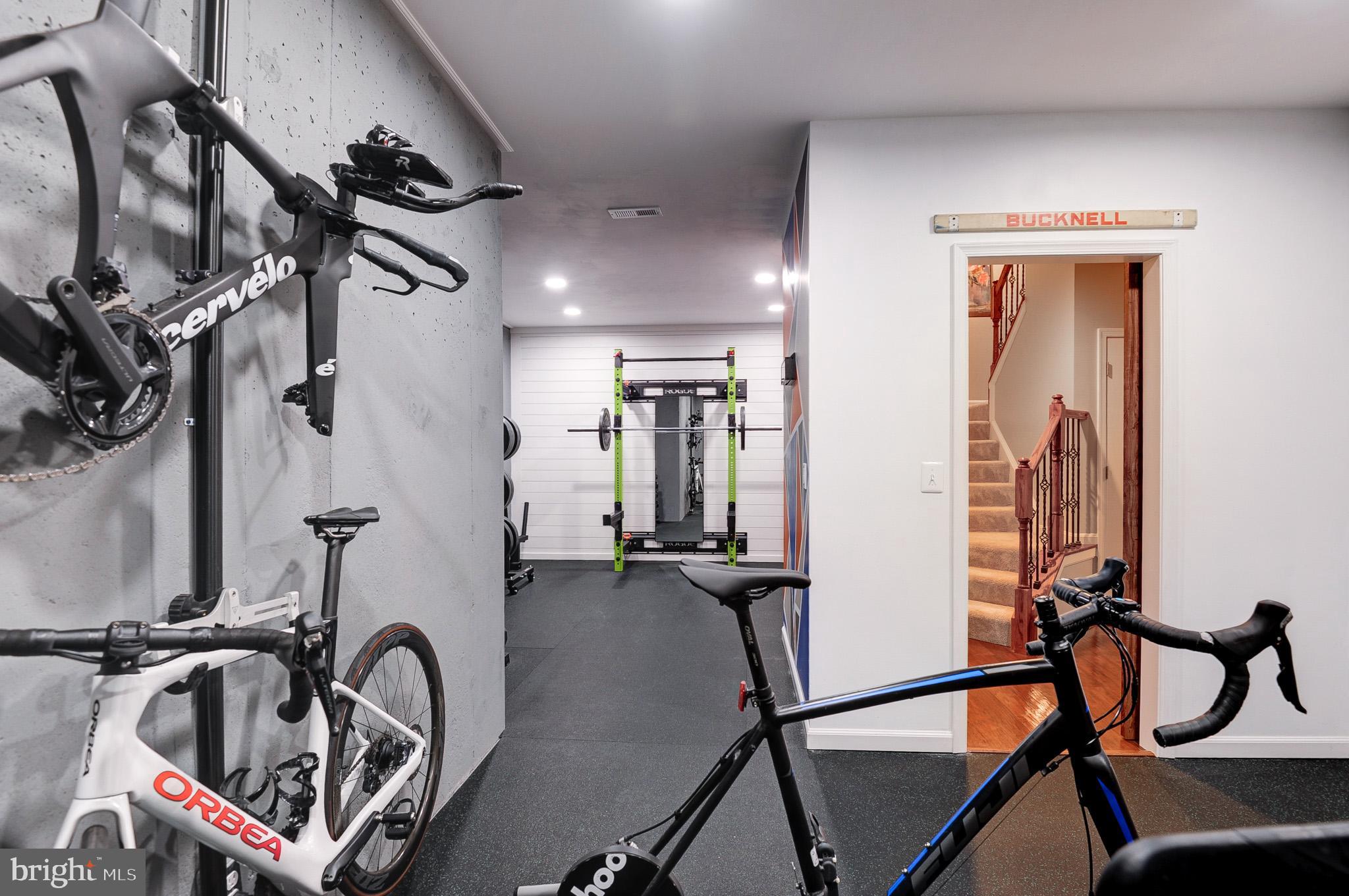 23372 Minerva Drive Brambleton, VA 20148 - Photo 52 of 61 a view of a room with gym equipment