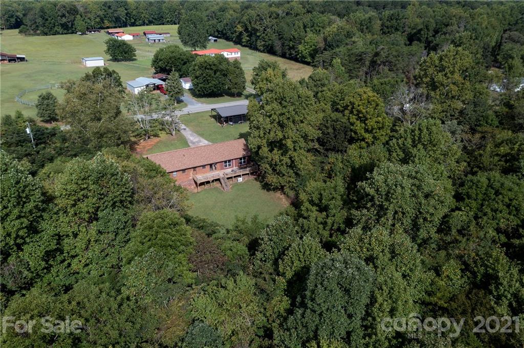 1453 Barger Road Salisbury, NC 28146 - Photo 5 of 41 an aerial view of a house with yard
