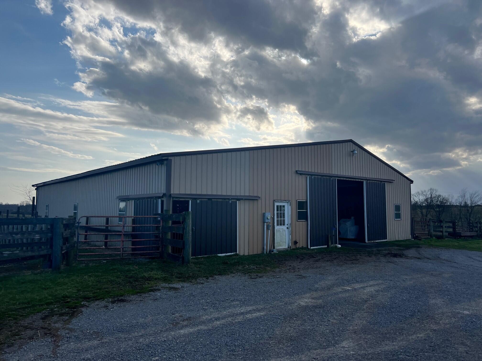 Front Metal Barn