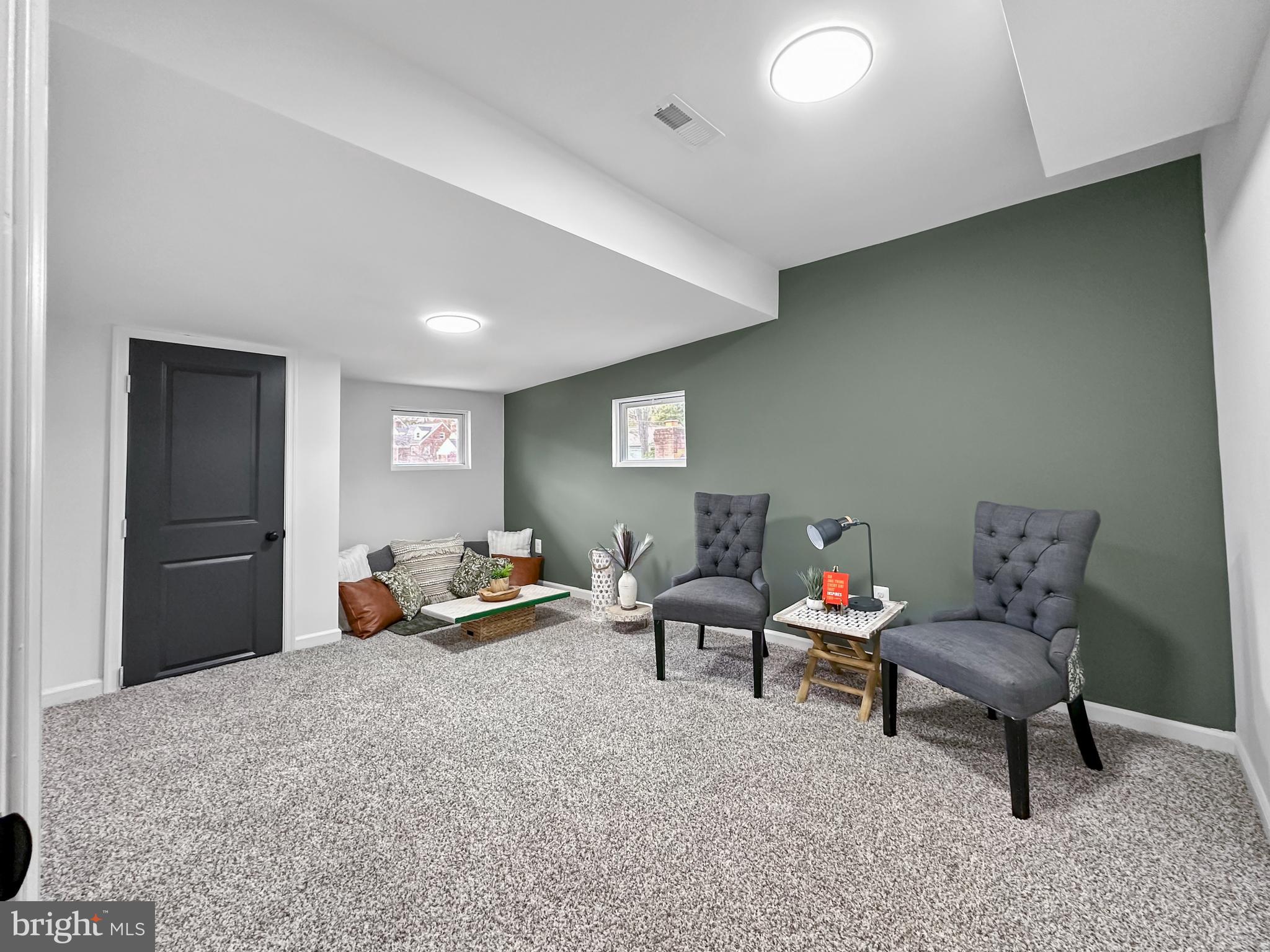 4309 Queensbury Road Riverdale, MD 20737 - Photo 43 of 63 a living room with furniture and a potted plant