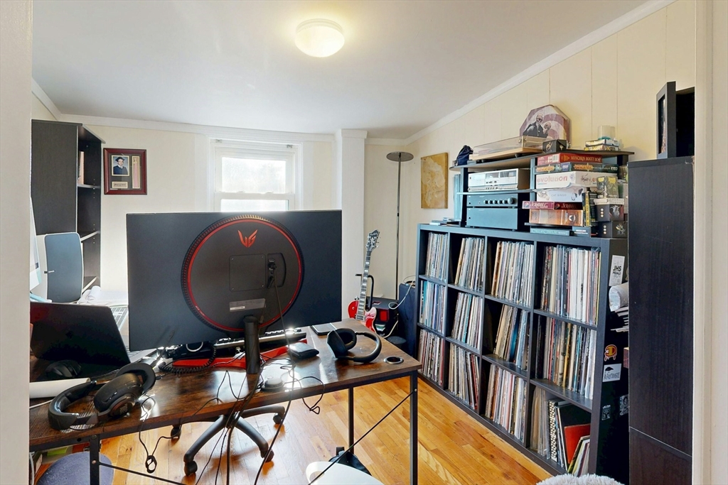 58 Dearborn Street Medford, MA 02155 - Photo 30 of 38 a view of living room with furniture and wooden floor
