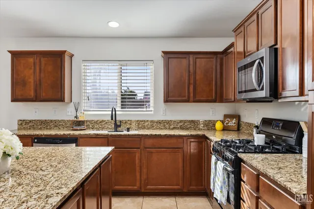 an empty room with a garage