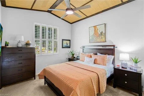 a workspace with furniture and window