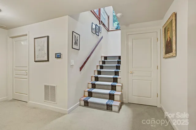 a view of entryway and hall