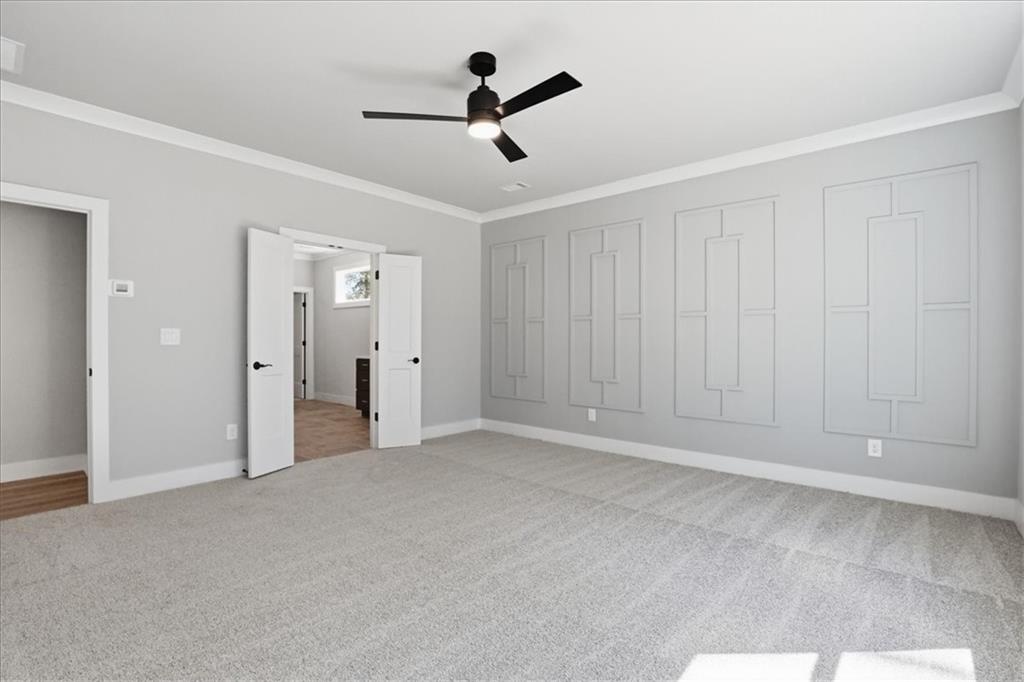 196 Red June Lane Clarkesville, GA 30523 - Photo 35 of 69 a view of empty room with ceiling fan