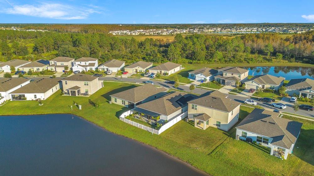 4255 Southern Vista Loop St. Cloud, FL 34772 - Photo 33 of 34 an aerial view of a house with outdoor space