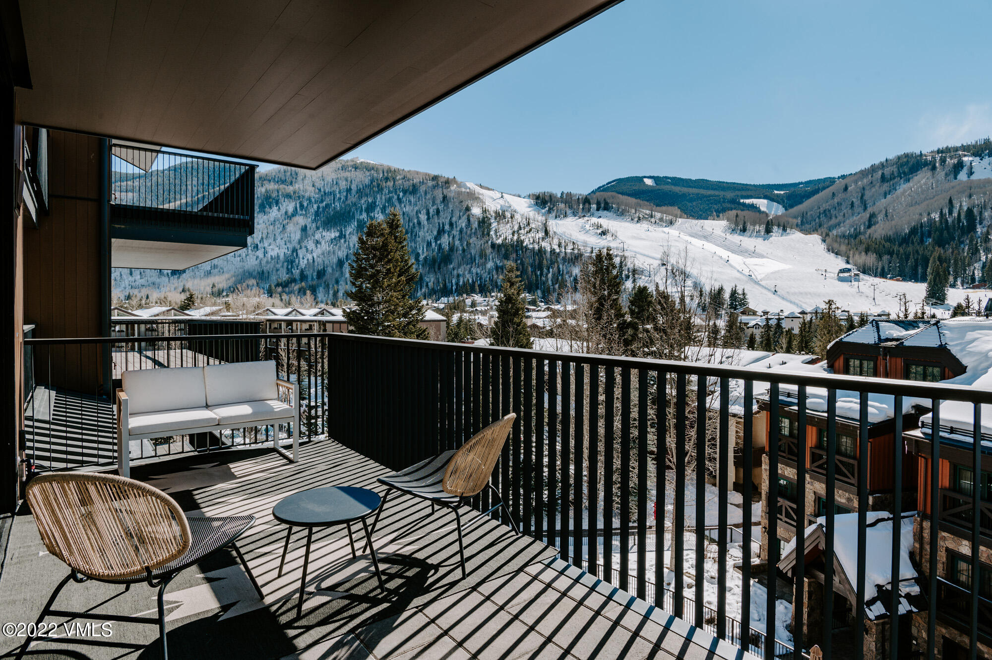 430 South Frontage Road East, Unit 305 Vail, CO 81657 - Photo 1 of 16 View from deck