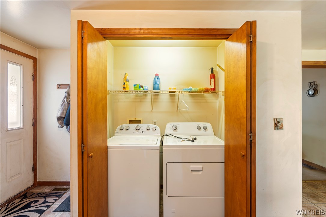 637 Burroughs Road Bennington, NY 14011 - Photo 21 of 50 1st Floor Laundry