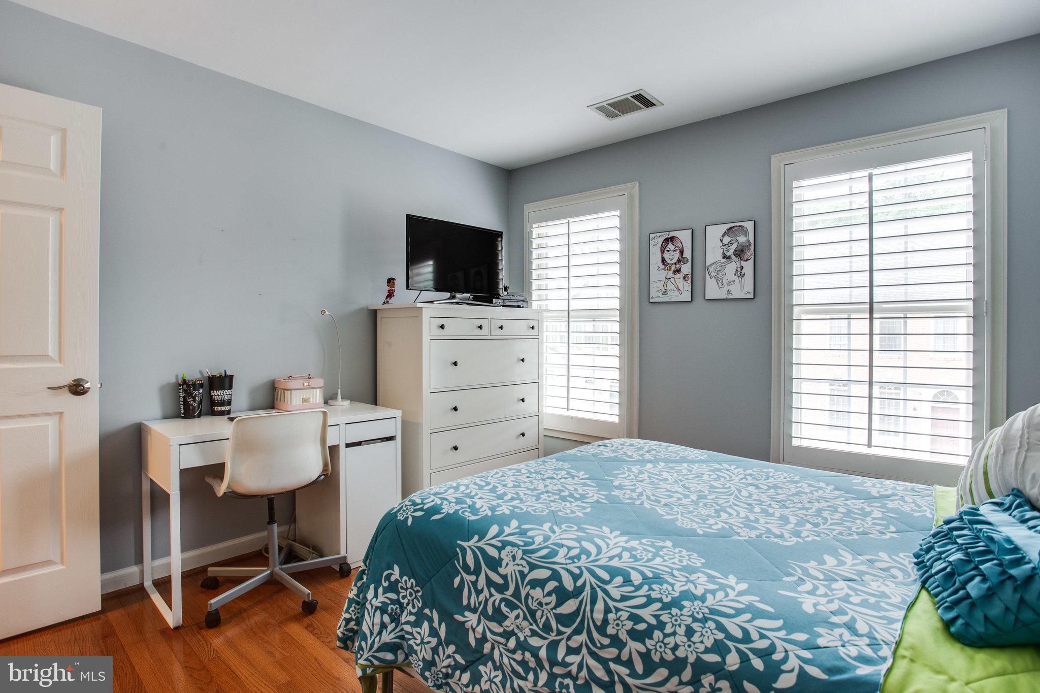 136 Roland Court Southwest Vienna, VA 22180 - Photo 45 of 67 Third bedroom with beautiful hardwood floors!