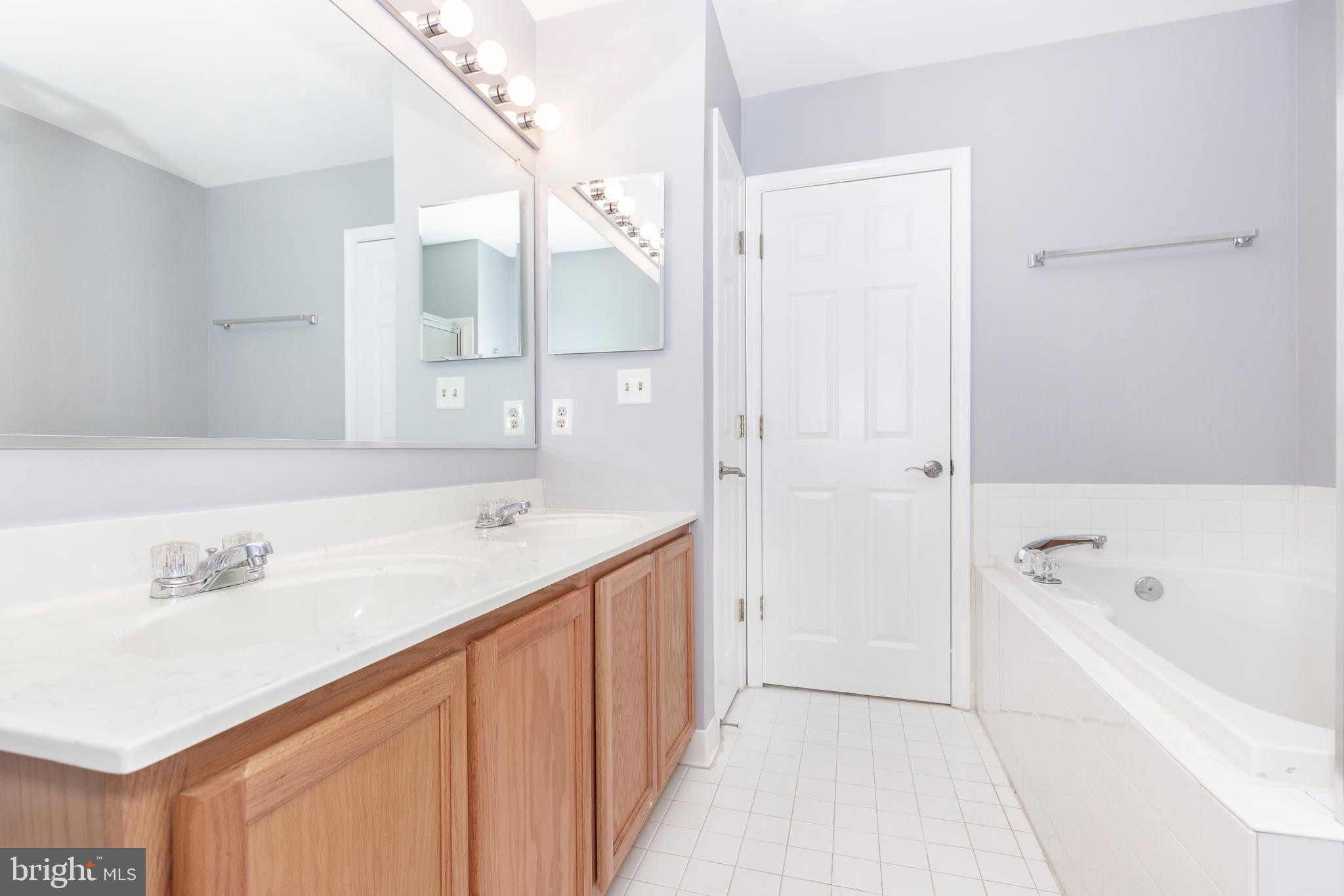 313-3 Sirens Court Odenton, MD 21113 - Photo 24 of 30 a bathroom with a tub a sink and mirror
