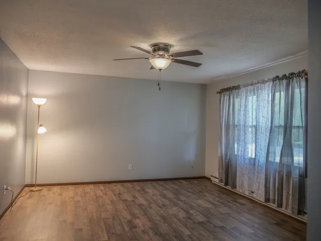 wooden floor in an empty room