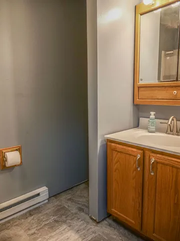 a utility room with a sink
