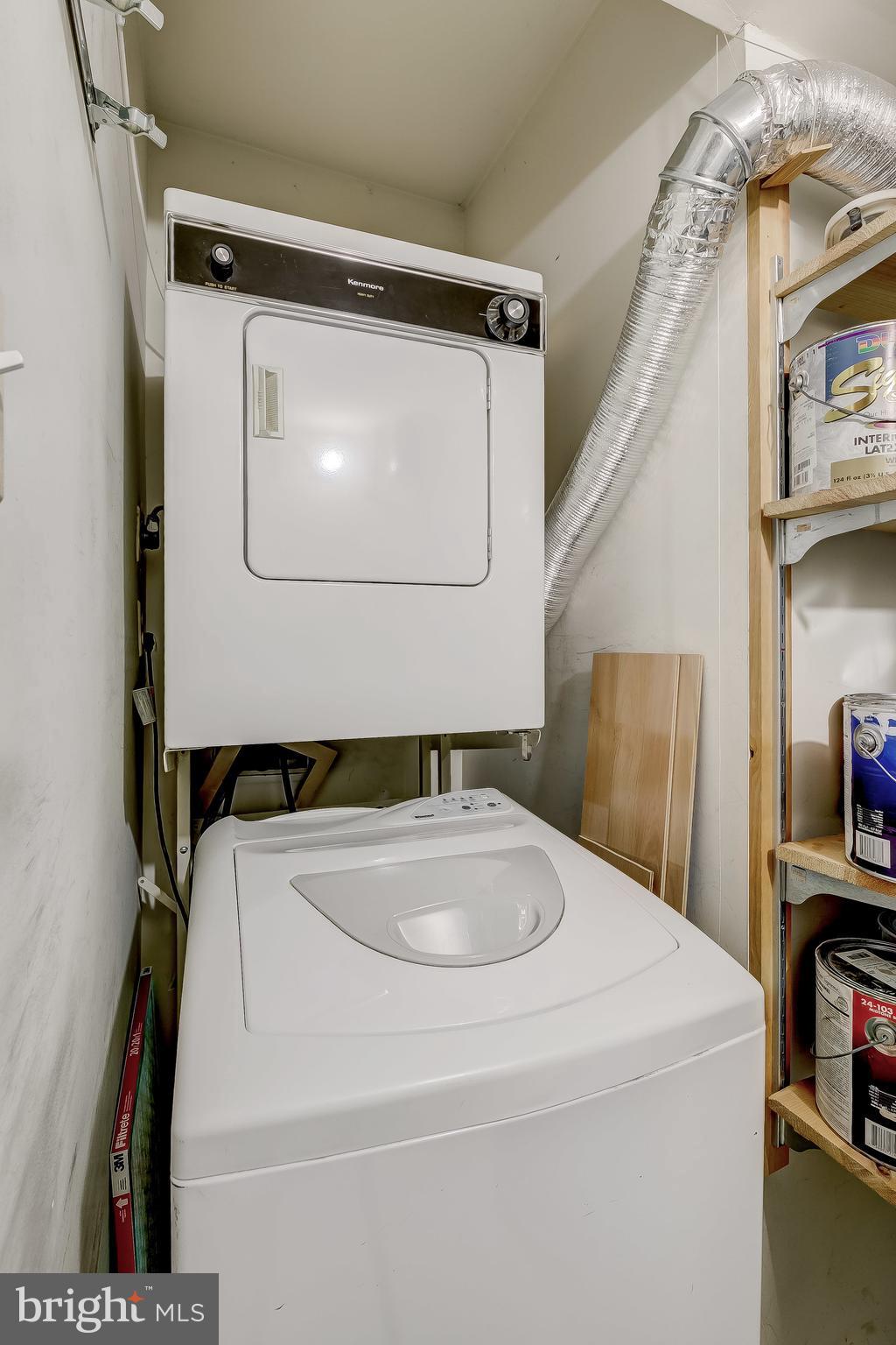8000 Valley Manor Road, Unit 2A Owings Mills, MD 21117 - Photo 22 of 24 Washer slides back in when not in use
