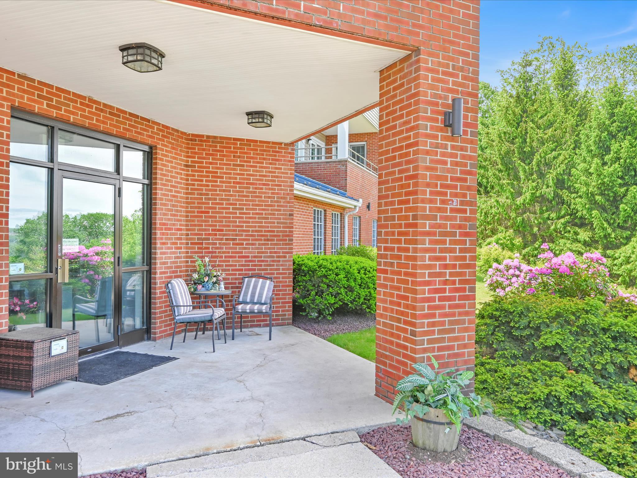 2415 Sharp Mountain Road Pottsville, PA 17901 - Photo 4 of 36 a view of a patio with plants and chairs