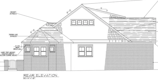 a view of yard with ocean view