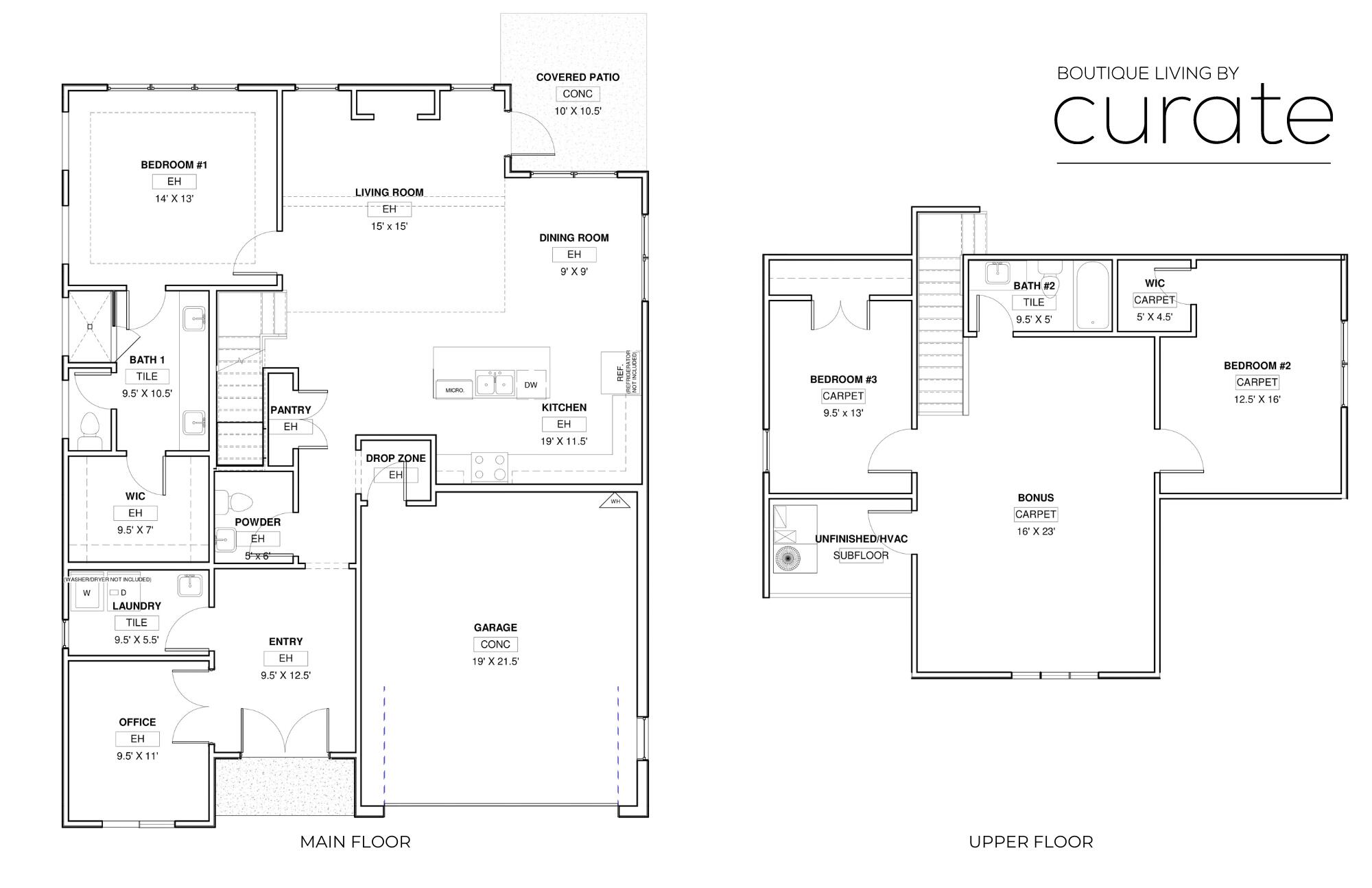 4706 Amethyst Road, Unit 915 Chattanooga, TN 37419 - Photo 24 of 24 Floorplan