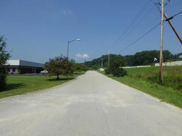a view of a garden with a building in the background