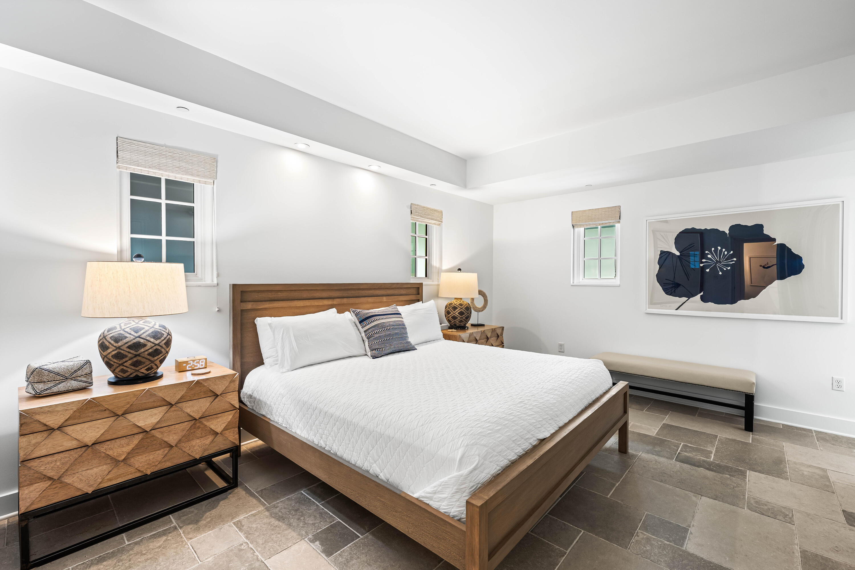 136 Georgetown Avenue, Unit 2D Inlet Beach, FL 32461 - Photo 19 of 48 a bedroom with a bed and window