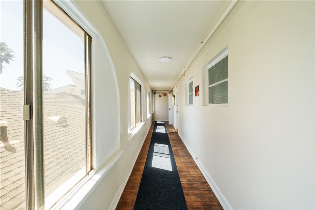 30 Dudley Avenue, Unit 12 Venice, CA 90291 - Photo 9 of 10 a view of a hallway with wooden floor and staircase
