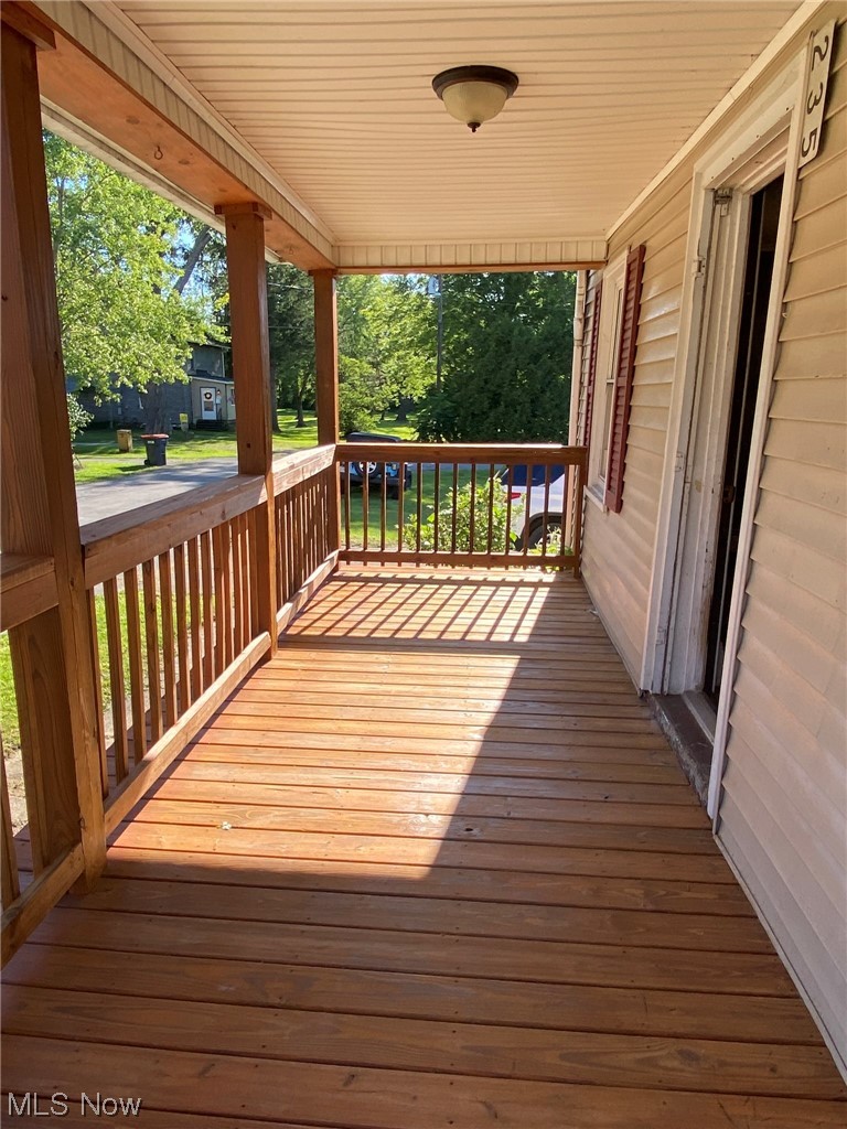 235 Ridge Street Leetonia, OH 44431 - Photo 11 of 15 Newer porch deck.